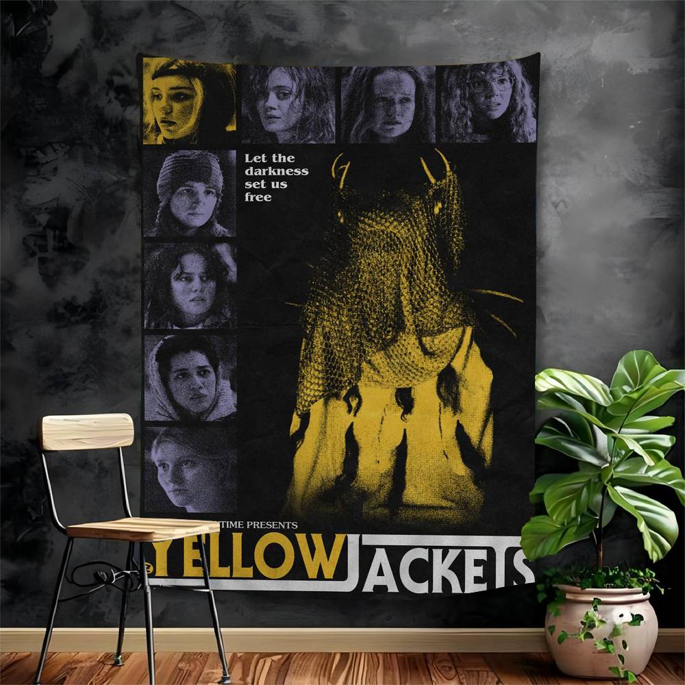 Psychological Horror Series Yellowjackets Cartoon Tapestry Home Decoration Hippie Bohemian Decoration Divination Home Decor 74x94cm(29x37in)
Psychological Horror Series Yellowjackets Cartoon Tapestry Home Decoration Hippie Bohemian Decoration Divination Home Decor 74x94cm(29x37in)