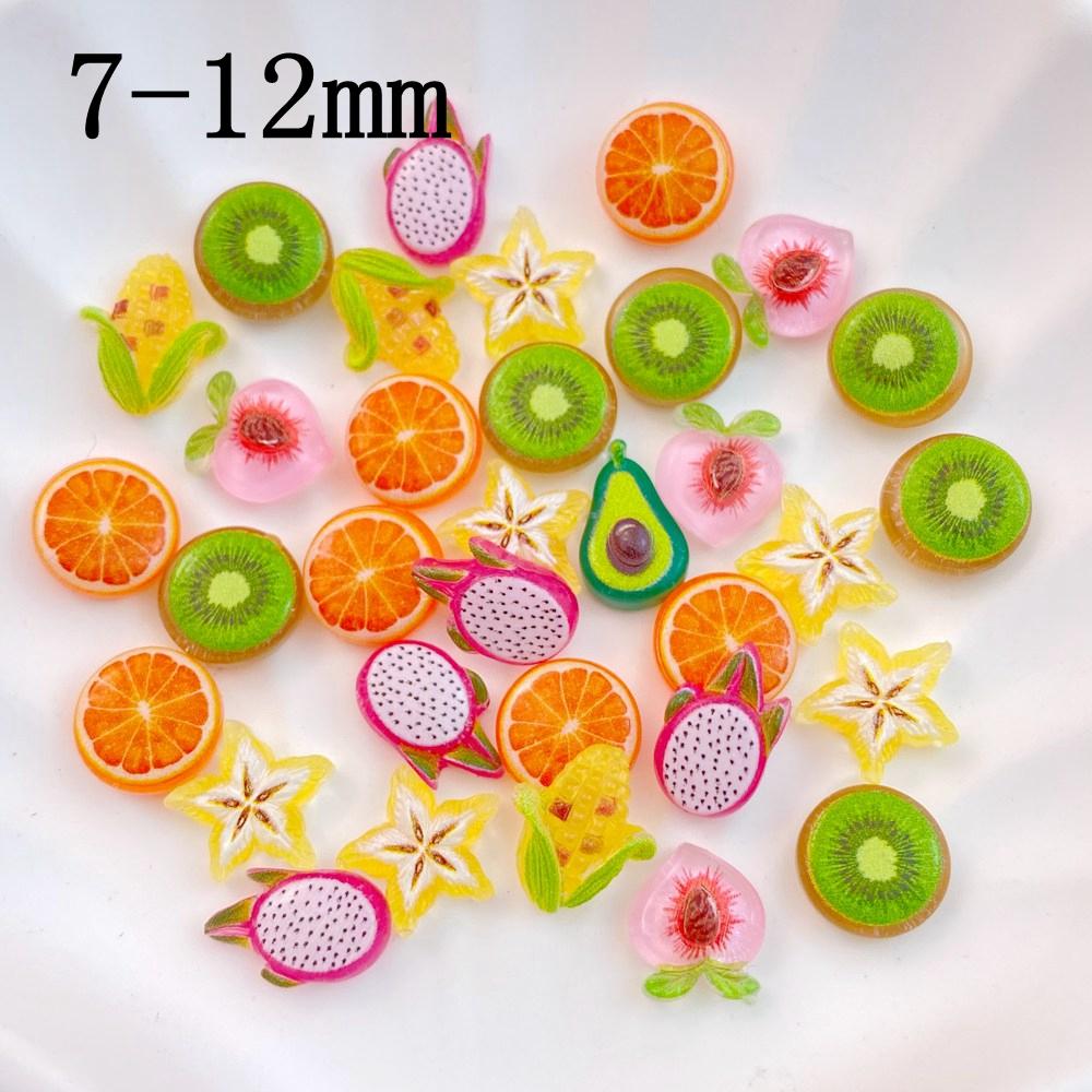 50Pcs New Cute Mini Cartoon Avocados, Corn, Oranges, Peaches Resin Flatback Ornament Jewelry Making Manicure Hairwear Accessorie
50Pcs New Cute Mini Cartoon Avocados, Corn, Oranges, Peaches Resin Flatback Ornament Jewelry Making Manicure Hairwear Accessorie