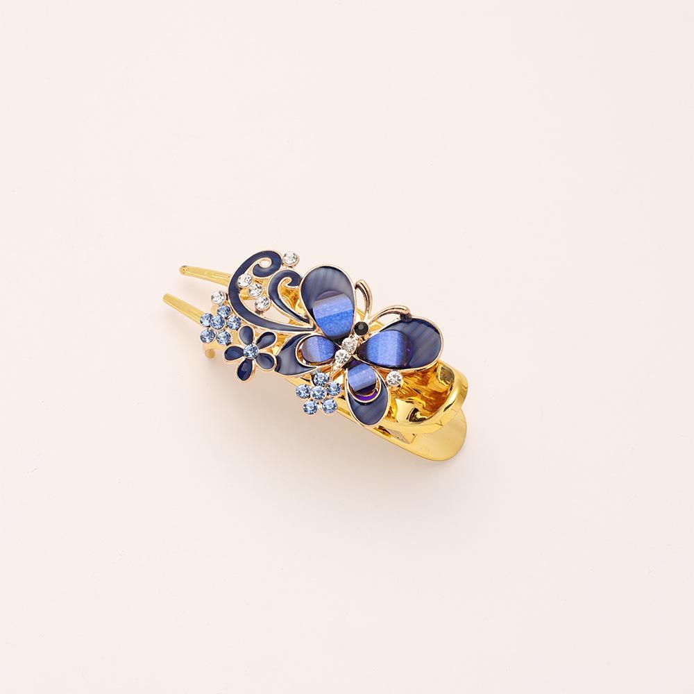 Зажим для волос в виде бабочки со стразами в древнекитайском стиле - Большой размер, зажим-краб для прически королевский синий
Зажим для волос в виде бабочки со стразами в древнекитайском стиле - Большой размер, зажим-краб для прически королевский синий