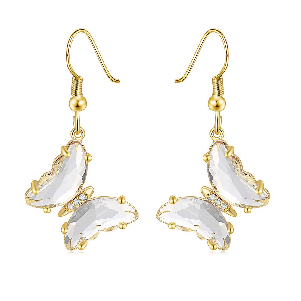 ZHOUYANG Crystal Butterfly Earrings For Women Korean Style Aesthetic Miuticolor Piercing Earing Wholesale Fashion Jewelry E133
ZHOUYANG Crystal Butterfly Earrings For Women Korean Style Aesthetic Miuticolor Piercing Earing Wholesale Fashion Jewelry E133