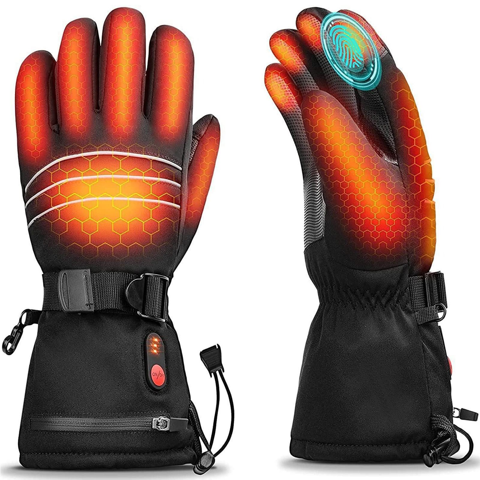 Electric Heated Gloves 3 Levels Settings Touchscreen Windproof for Men Women Winter Outdoors L
Electric Heated Gloves 3 Levels Settings Touchscreen Windproof for Men Women Winter Outdoors L