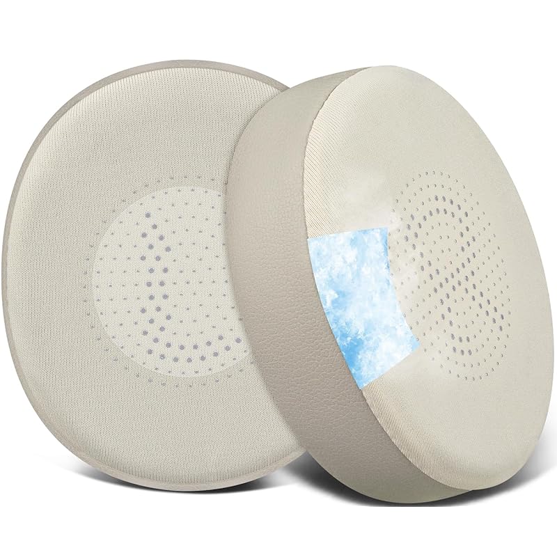 SOULWIT cooling gel pad ear pads correspondence Jabra Evolve2 65 (Evolve 2 65MS 65UC MS UC)/Evolve2 40 (40UC 40MS USB)/Elite 45h for headset exchange
SOULWIT cooling gel pad ear pads correspondence Jabra Evolve2 65 (Evolve 2 65MS 65UC MS UC)/Evolve2 40 (40UC 40MS USB)/Elite 45h for headset exchange