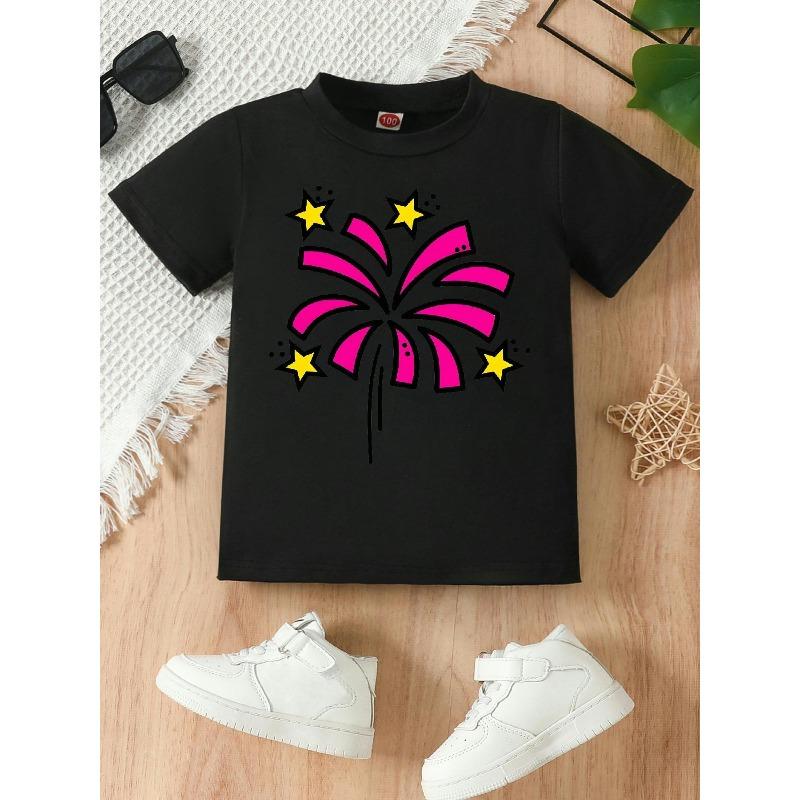 European sizes A T-Shirt Featuring Fireworks Blooming in The Sky , with a Round Neck And Short Sleeves, Ideal for Summer Wear 98cm чёрный
European sizes A T-Shirt Featuring Fireworks Blooming in The Sky , with a Round Neck And Short Sleeves, Ideal for Summer Wear 98cm чёрный