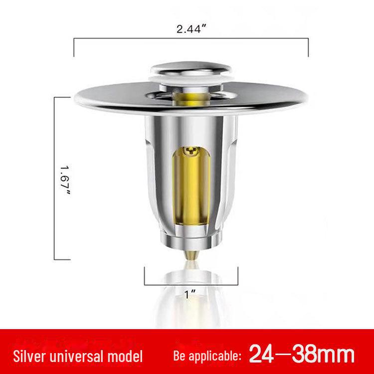 Заглушка для раковины Bounce Core, стандарт США - герметичная крышка для слива
Заглушка для раковины Bounce Core, стандарт США - герметичная крышка для слива