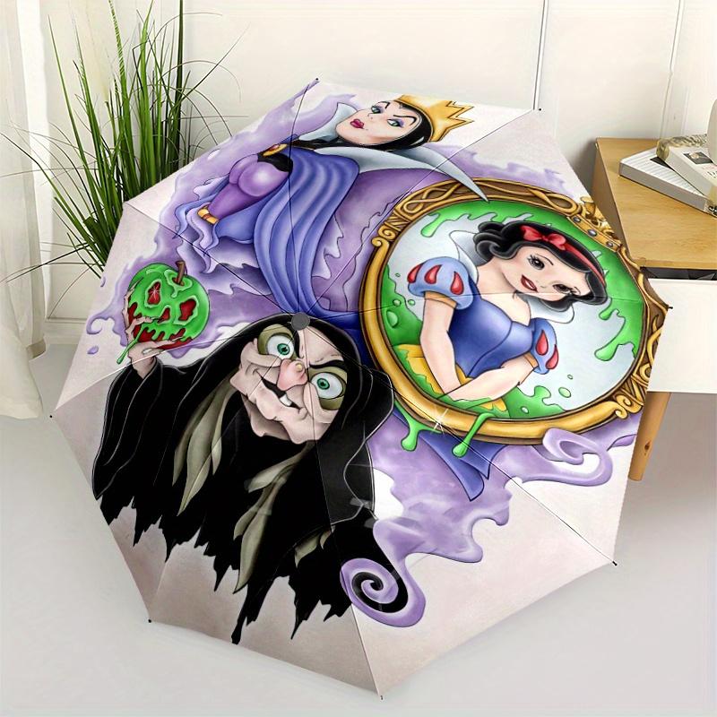 The Evil Queen Witch and Snow White Automatic Opening and Closing Umbrella - Lightweight 3-Fold Design, Suitable for Fans, Travel, Daily Use
The Evil Queen Witch and Snow White Automatic Opening and Closing Umbrella - Lightweight 3-Fold Design, Suitable for Fans, Travel, Daily Use