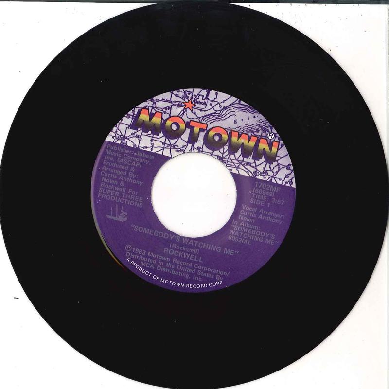 7-дюймовая пластинка ROCKWELL - Somebody s Watching Me / Somebody s 1702MF MOTOWN 1983 США Поп Б/у
7-дюймовая пластинка ROCKWELL - Somebody s Watching Me / Somebody s 1702MF MOTOWN 1983 США Поп Б/у