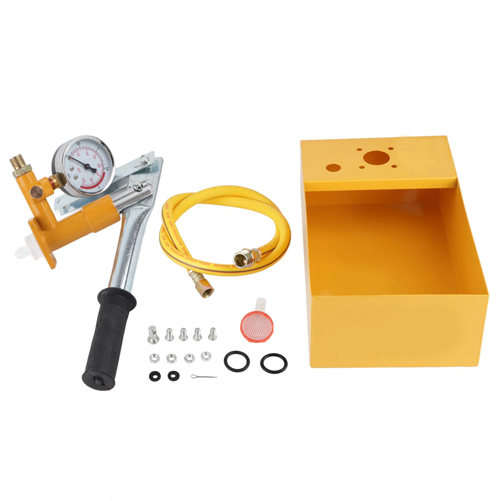 2.5Mpa 25KG Manual Hydraulic Water Pressure Test Pump Pipeline Tester Tool
2.5Mpa 25KG Manual Hydraulic Water Pressure Test Pump Pipeline Tester Tool