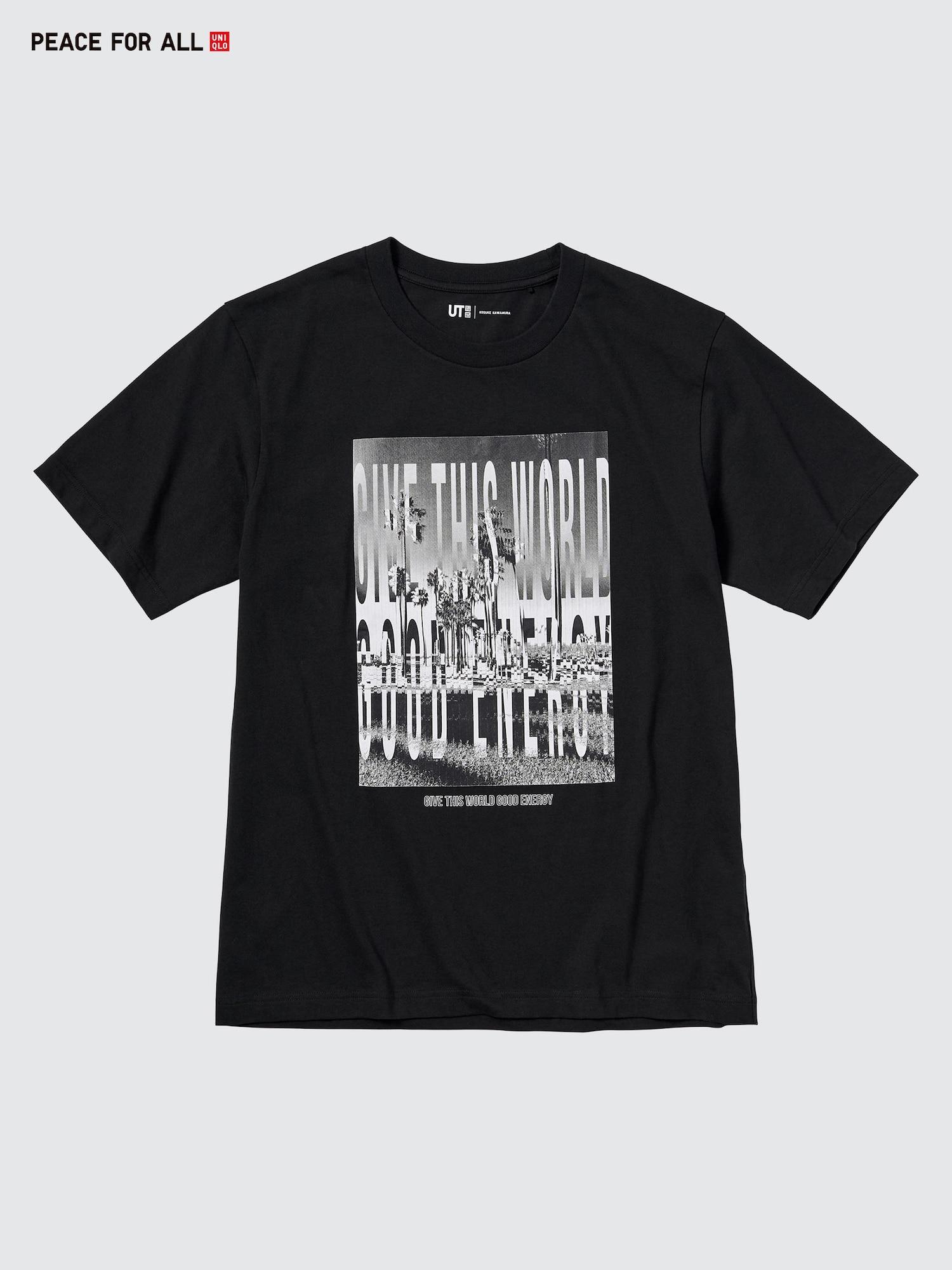 Футболка Uniqlo Peace For All с коротким рукавом и графическим принтом, стандартный крой Косуке Кавамура 09 BLACK/UNISEX XXL
Футболка Uniqlo Peace For All с коротким рукавом и графическим принтом, стандартный крой Косуке Кавамура 09 BLACK/UNISEX XXL