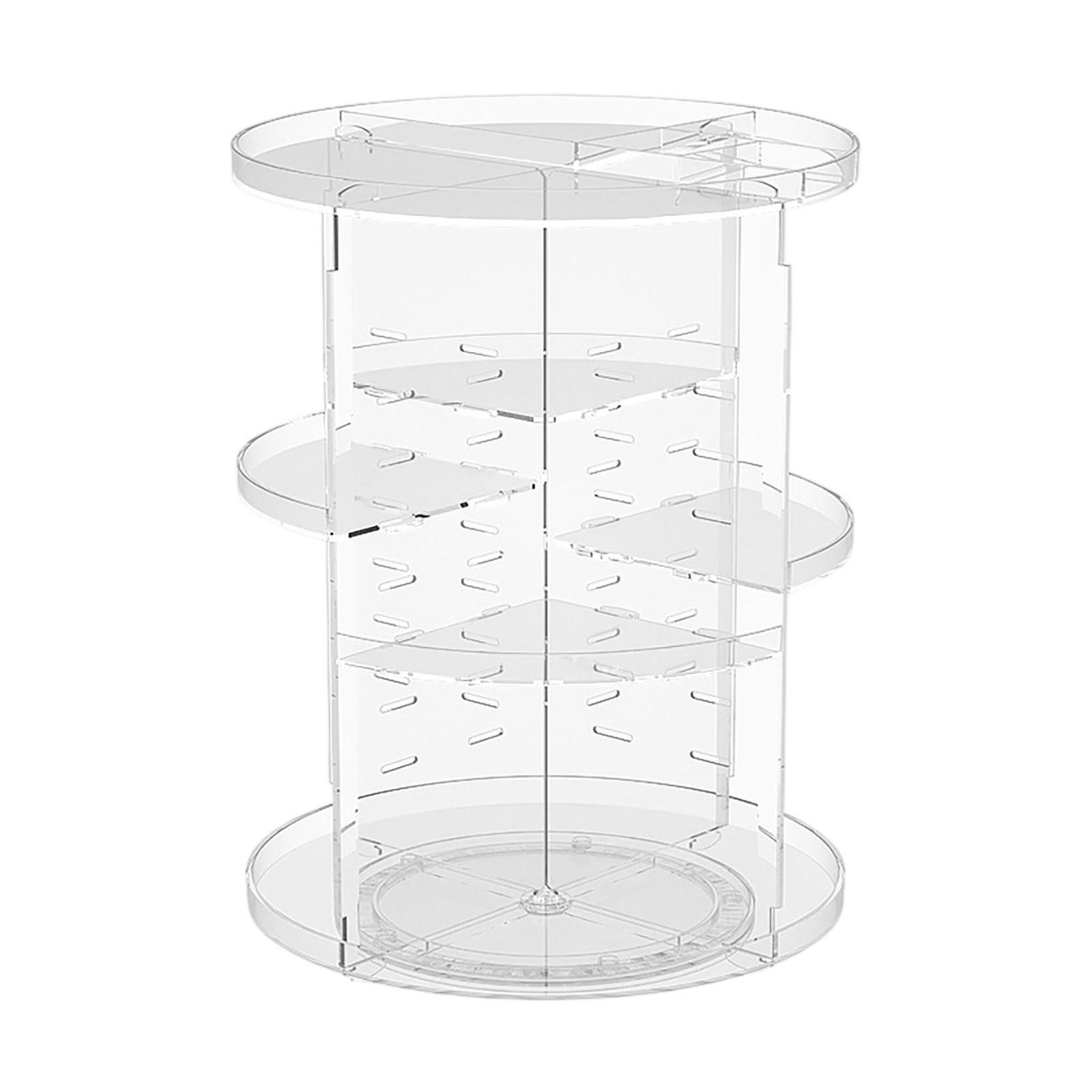 Акриловая вращающаяся стойка для хранения косметики One Size
Акриловая вращающаяся стойка для хранения косметики One Size