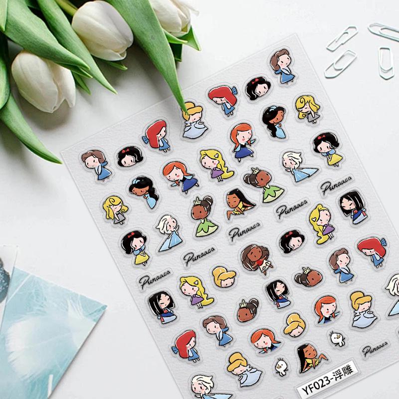 Snow White Cartoon Nail Art Stickers: 3D Childlike Xiaohongshu Style YF023
Snow White Cartoon Nail Art Stickers: 3D Childlike Xiaohongshu Style YF023