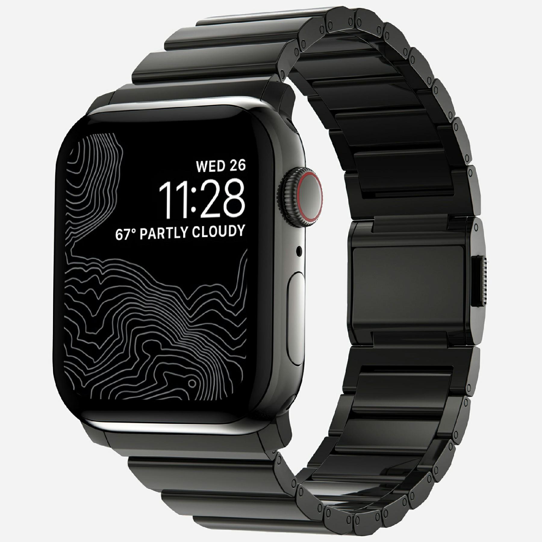 Watch Band for Apple Watch Series 10 Ultra 9 8 7 SE 6 5 4 3 2 1 46mm 49mm 45mm 44mm 42mm Stainless Steel Strap Black
Watch Band for Apple Watch Series 10 Ultra 9 8 7 SE 6 5 4 3 2 1 46mm 49mm 45mm 44mm 42mm Stainless Steel Strap Black