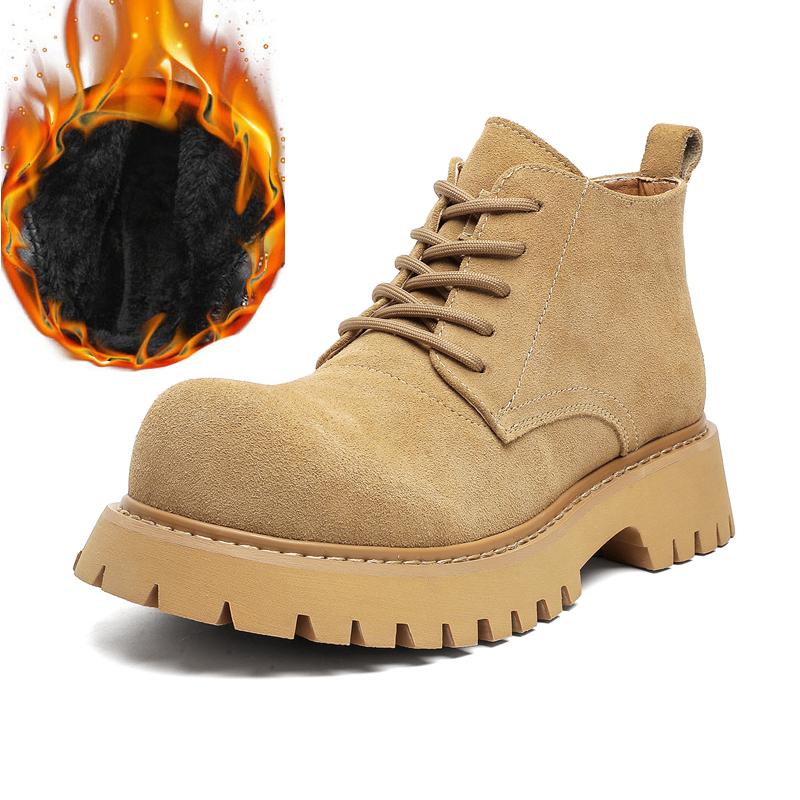 European American Men Low Top Motorcycle Boots Wear-resistant N Slip Frosted Breathable Casual Outdoor Hiking Boots 38
European American Men Low Top Motorcycle Boots Wear-resistant N Slip Frosted Breathable Casual Outdoor Hiking Boots 38