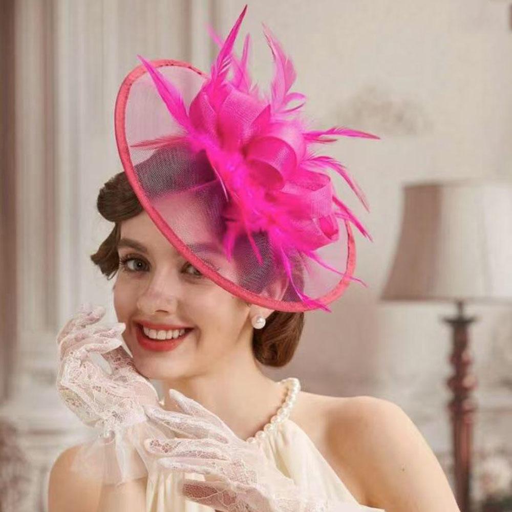 Очаровательная шляпка с перьями и цветами, винтажная шляпка-фасинатор в стиле Кентукки для Дерби, коктейля, свадьбы
Очаровательная шляпка с перьями и цветами, винтажная шляпка-фасинатор в стиле Кентукки для Дерби, коктейля, свадьбы