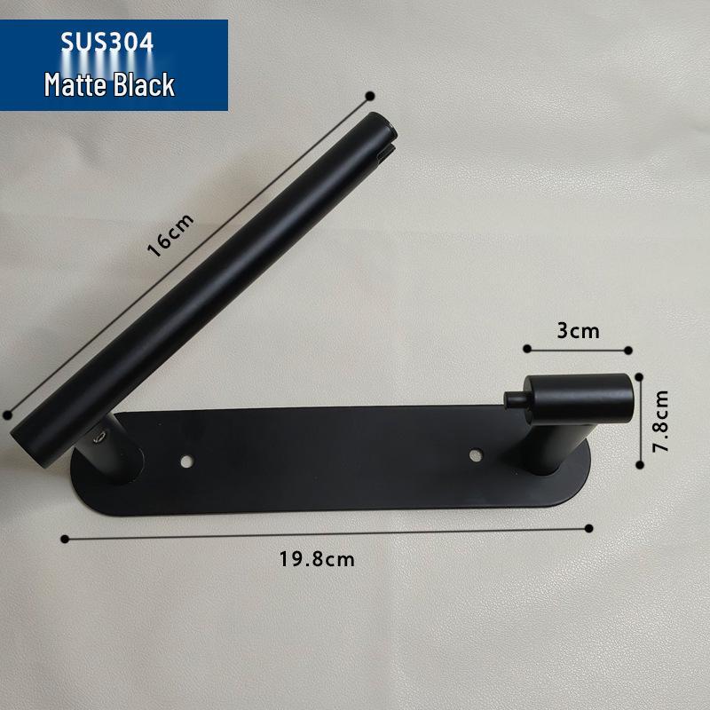 304 Stainless Steel Rotating Toilet Paper and Napkin Holder, Punch-Free Installation
304 Stainless Steel Rotating Toilet Paper and Napkin Holder, Punch-Free Installation