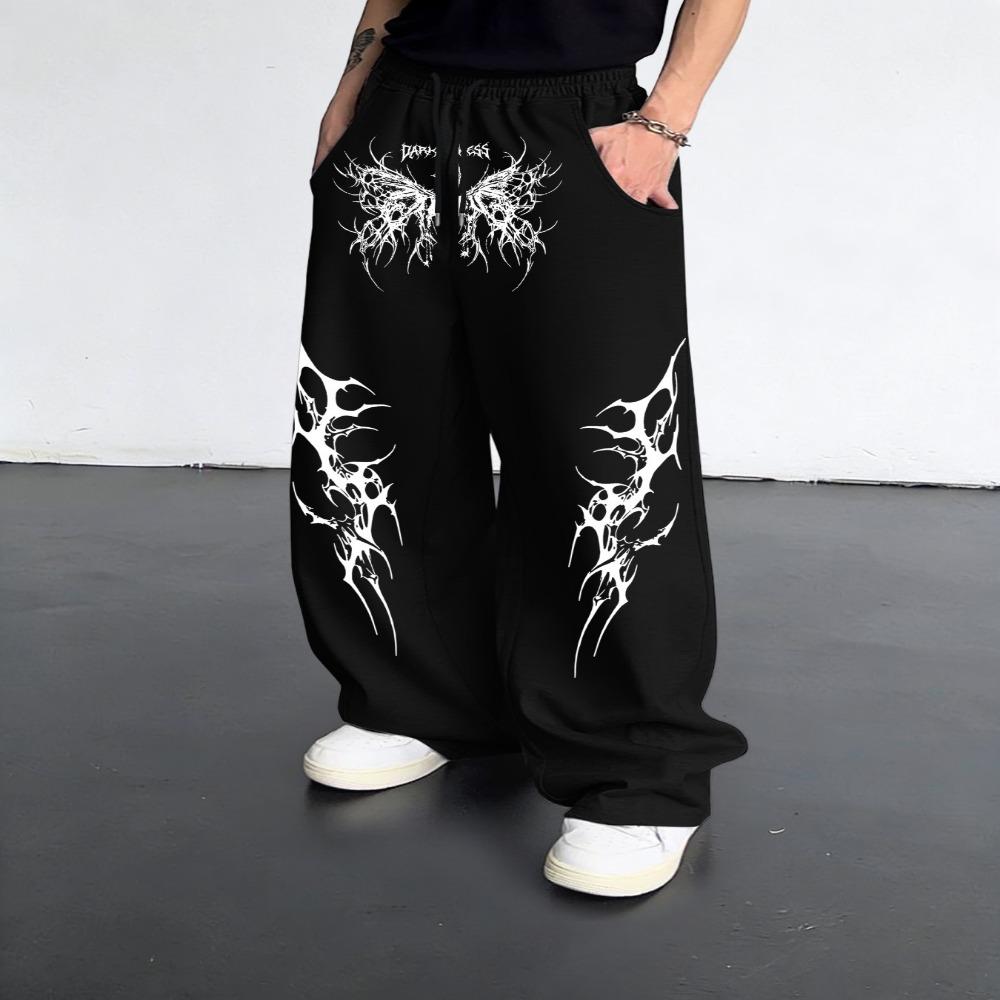 Men s Dark Butterfly and Thorn Print Casual Straight Leg Pants Street Wear Hip-hop Style Multifunctional Sports Pants XXL
Men s Dark Butterfly and Thorn Print Casual Straight Leg Pants Street Wear Hip-hop Style Multifunctional Sports Pants XXL