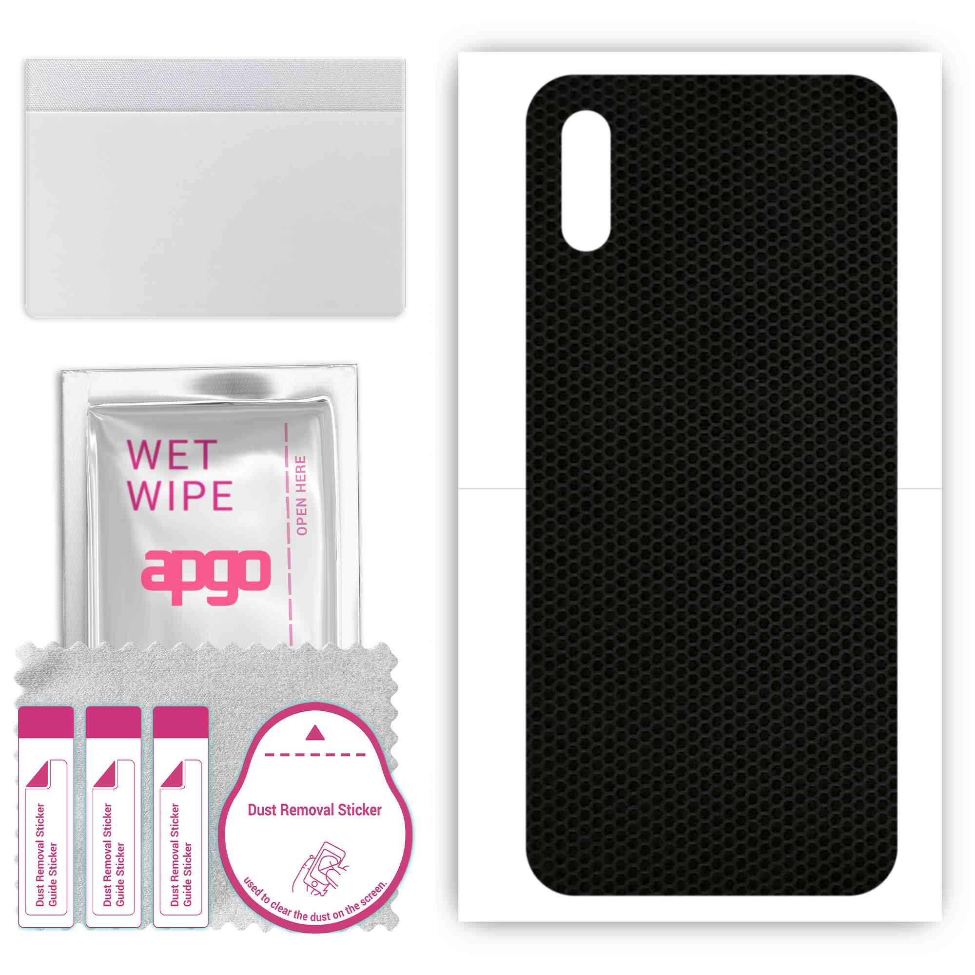 apgo Protective Skin Sticker for the back compatible with Xiaomi Redmi 9i, Wrap Film, Foil, Vinyl - Pattern Matrix
apgo Protective Skin Sticker for the back compatible with Xiaomi Redmi 9i, Wrap Film, Foil, Vinyl - Pattern Matrix