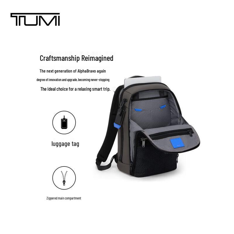 TUMI Alpha Bravo Men s Laptop Backpack Regular
TUMI Alpha Bravo Men s Laptop Backpack Regular