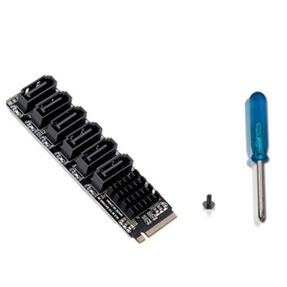 M.2 NVME PCI-E PCIE 3.0 X4 X8 X16 To 6 Port 3.0 SATA Adapter Card 6Gbps Chassis server PC Computer Expansion
M.2 NVME PCI-E PCIE 3.0 X4 X8 X16 To 6 Port 3.0 SATA Adapter Card 6Gbps Chassis server PC Computer Expansion