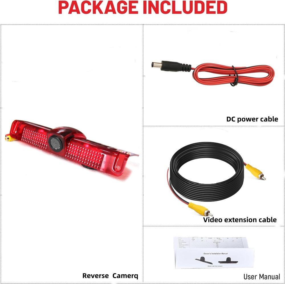 Chevrolet Express/GMC Savana HD Reverse Camera with Brake Light
Chevrolet Express/GMC Savana HD Reverse Camera with Brake Light