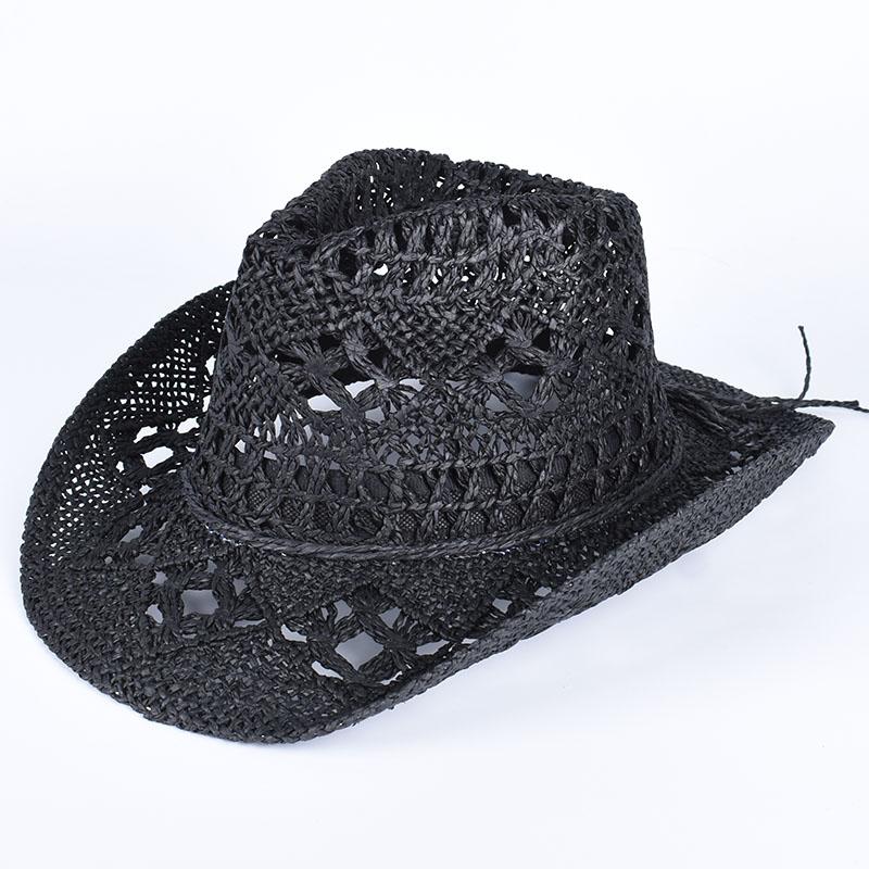 Western Cowboy Hat Woman Men 2026 Summer Beach Sun Cap Cowgirl Jeans Hats Straw Hat Black White Vintage Chapeau Cowboy Femme About 58cm чорний
Western Cowboy Hat Woman Men 2026 Summer Beach Sun Cap Cowgirl Jeans Hats Straw Hat Black White Vintage Chapeau Cowboy Femme About 58cm чорний