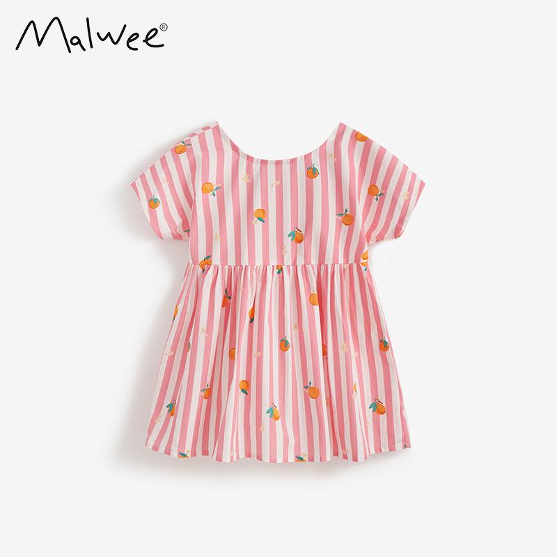 Malwee Girls Princess Dress - European & American Style, Round Neck, Short Sleeve, Cotton Summer Dress 140
Malwee Girls Princess Dress - European & American Style, Round Neck, Short Sleeve, Cotton Summer Dress 140