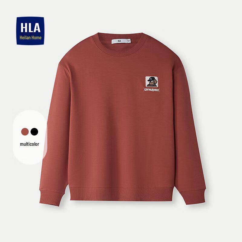 Мужской свитшот HLA с аппликацией и вышивкой, круглый вырез L
Мужской свитшот HLA с аппликацией и вышивкой, круглый вырез L