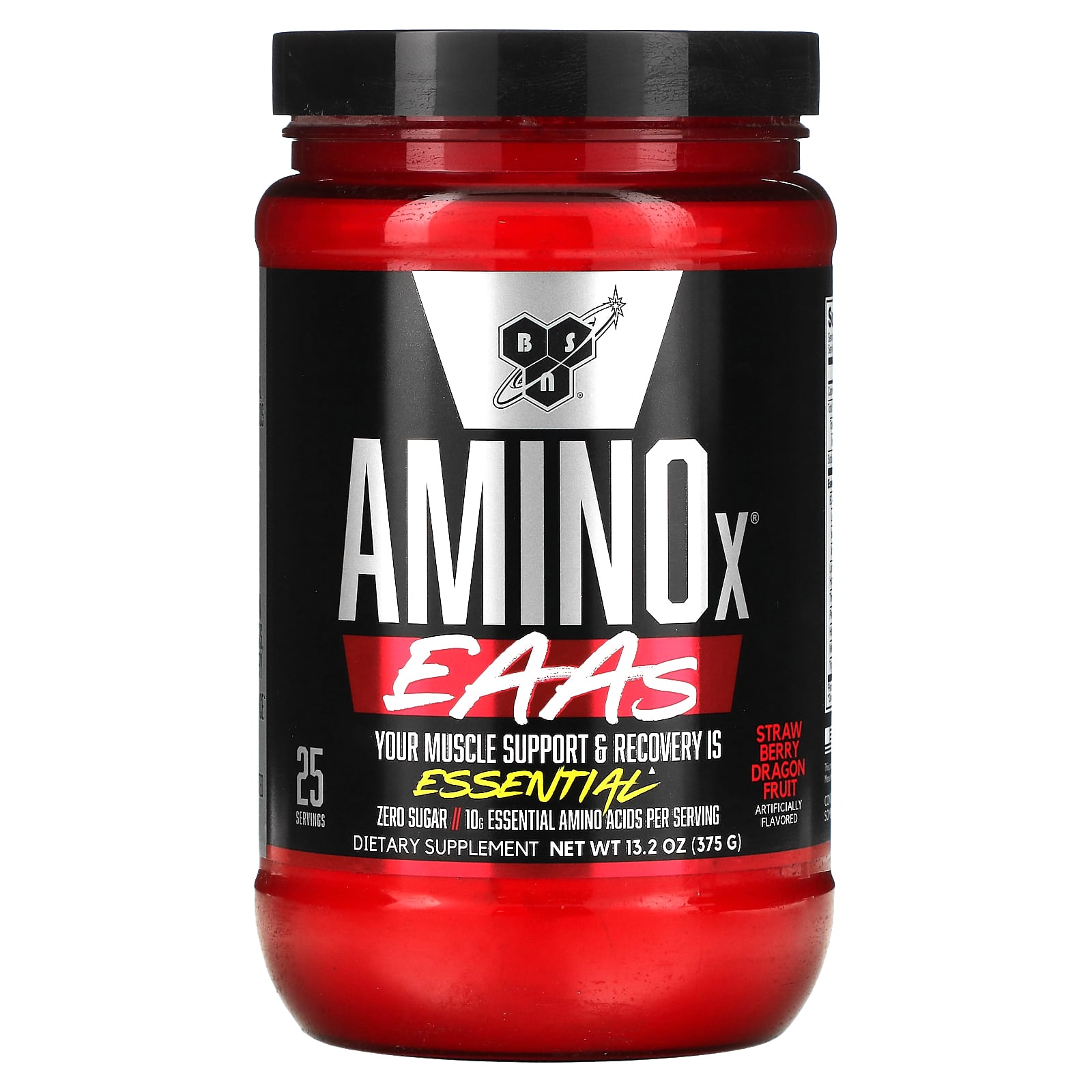 BSN, AminoX, EAA, Muscle Gain and Recovery, Strawberry Dragonfruit Flavor, 13.2 oz (375 g)
BSN, AminoX, EAA, Muscle Gain and Recovery, Strawberry Dragonfruit Flavor, 13.2 oz (375 g)