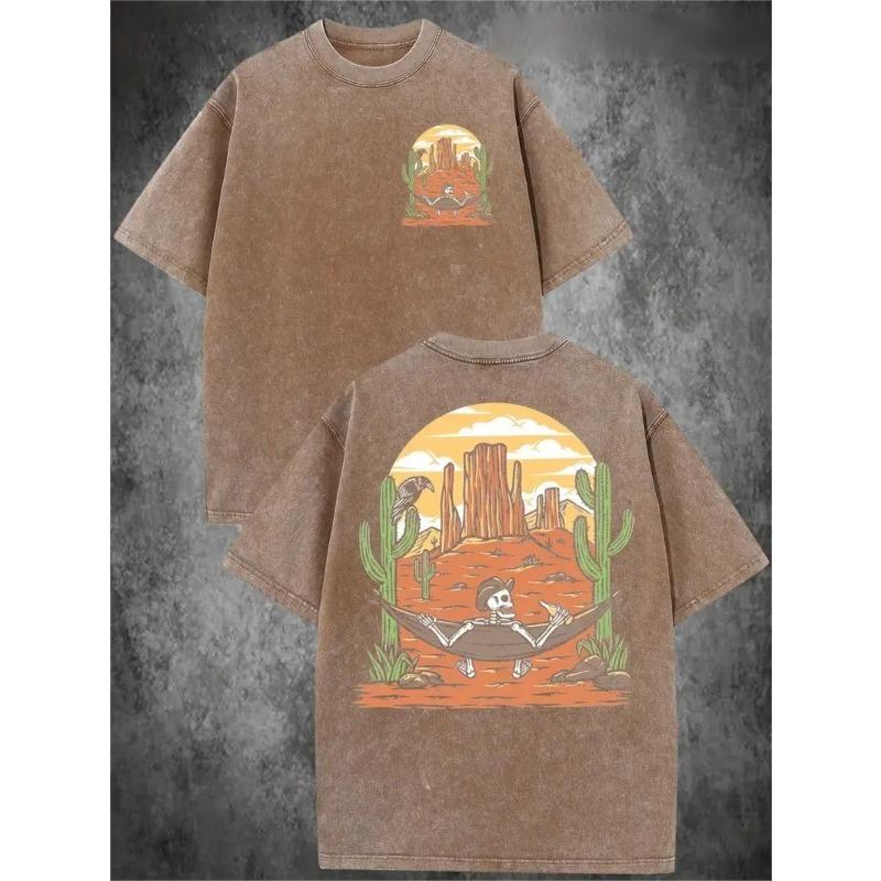 European sizes Men s Vintage Washed Cotton T-Shirt - Soft Loose Fit Short Sleeve Tee Casual Style for Men Fashionable Comfortable Tees 5XL коричневий
European sizes Men s Vintage Washed Cotton T-Shirt - Soft Loose Fit Short Sleeve Tee Casual Style for Men Fashionable Comfortable Tees 5XL коричневий