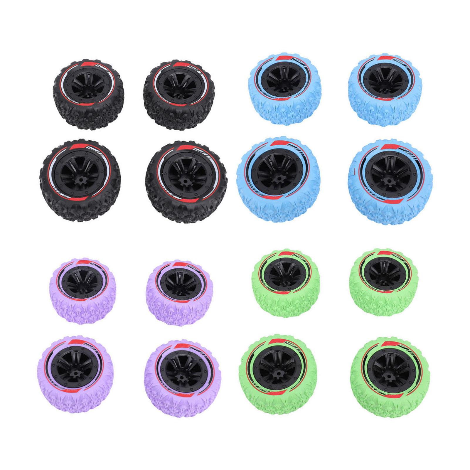 4PCS 12mm Hex RC Wheel Tires Set 3.26x1.67 Inches Mud Terrain Tires Accessories for 1/14 1/16 RC Car Purple
4PCS 12mm Hex RC Wheel Tires Set 3.26x1.67 Inches Mud Terrain Tires Accessories for 1/14 1/16 RC Car Purple