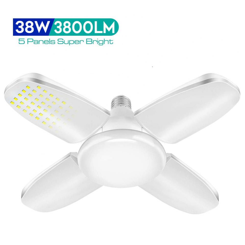 Led Garage Lights 38w Deformable Ceiling Light Folding Fan Blade Energy Saving Lighting Lamp For Shop Basement Garage Lighting 38W
Led Garage Lights 38w Deformable Ceiling Light Folding Fan Blade Energy Saving Lighting Lamp For Shop Basement Garage Lighting 38W