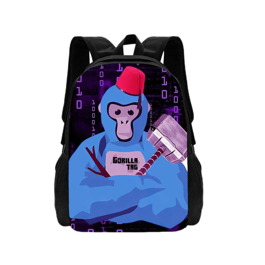 Gorilla Game Tag School школьные сумки для мальчиков и девочек большой емкости мультяшный детский рюкзак легкий вес детская сумка
Gorilla Game Tag School школьные сумки для мальчиков и девочек большой емкости мультяшный детский рюкзак легкий вес детская сумка