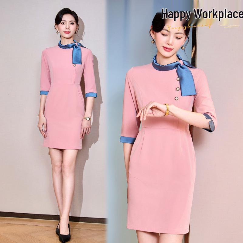 Women s Professional Spring/Summer Workwear Dress for Hotel & Jewelry Store Sales and Reception M
Women s Professional Spring/Summer Workwear Dress for Hotel & Jewelry Store Sales and Reception M