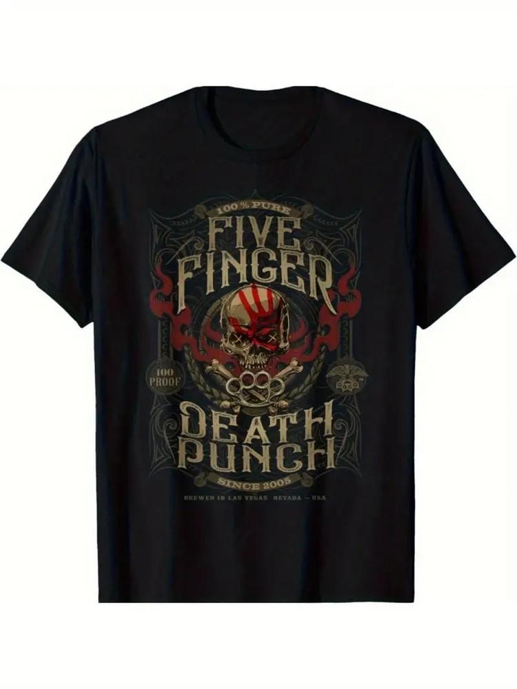 Men S and Women S Retro Five Finger Death Punch Graphic T-Shirt - 100% Cotton, 1 2XL
Men S and Women S Retro Five Finger Death Punch Graphic T-Shirt - 100% Cotton, 1 2XL