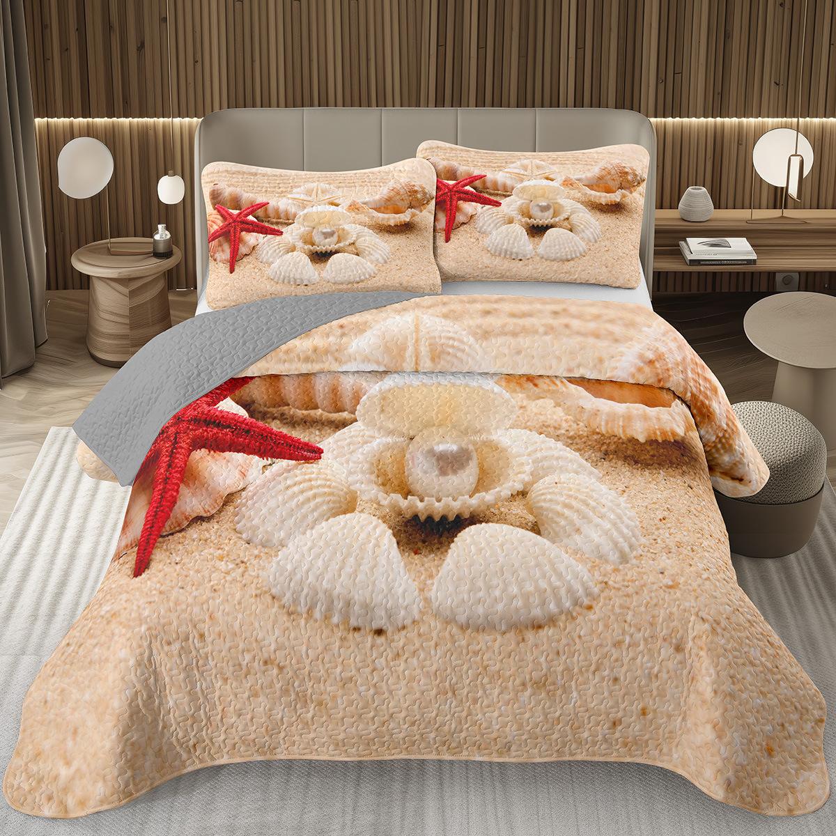 Beach Bedspread Tropical Palm Tree Coverlet Set,Sea Ocean Quilt Set Twin King Size Seaside Landscape Coastal Theme Bedding Sets EU Single 135x200cm
Beach Bedspread Tropical Palm Tree Coverlet Set,Sea Ocean Quilt Set Twin King Size Seaside Landscape Coastal Theme Bedding Sets EU Single 135x200cm