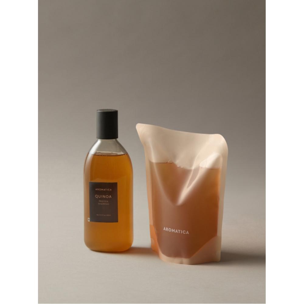 Aromatica Nutrition Gloss Quinoa Protein Shampoo Main Item Refill Set 400ml+500ml NONE
Aromatica Nutrition Gloss Quinoa Protein Shampoo Main Item Refill Set 400ml+500ml NONE