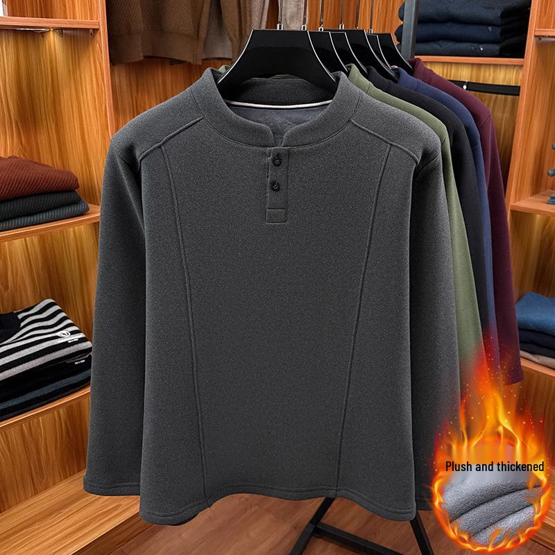 Men s Autumn/Winter Stand-up Collar Velvet Double-Sided Hoodie: Casual Warm Base Layer L (115-130 lbs) сірий колір
Men s Autumn/Winter Stand-up Collar Velvet Double-Sided Hoodie: Casual Warm Base Layer L (115-130 lbs) сірий колір