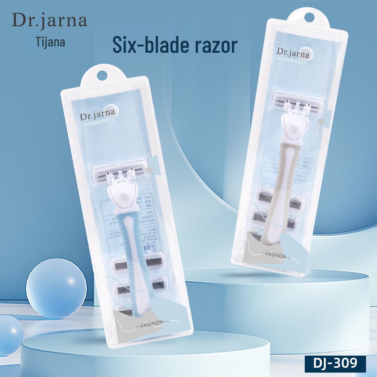 6-Layer Stainless Steel Blade Razor for Underarm and Leg Hair Removal, DJ-309
6-Layer Stainless Steel Blade Razor for Underarm and Leg Hair Removal, DJ-309