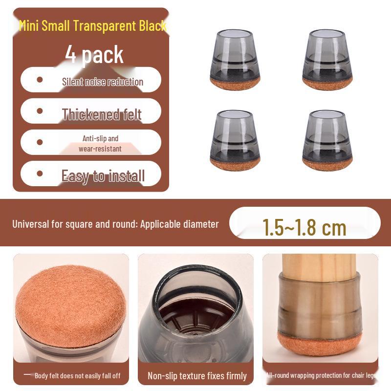 Нескользящие, грязеотталкивающие чехлы на ножки стульев - Универсальный размер для столов и табуретов. Upgraded Thick
Нескользящие, грязеотталкивающие чехлы на ножки стульев - Универсальный размер для столов и табуретов. Upgraded Thick