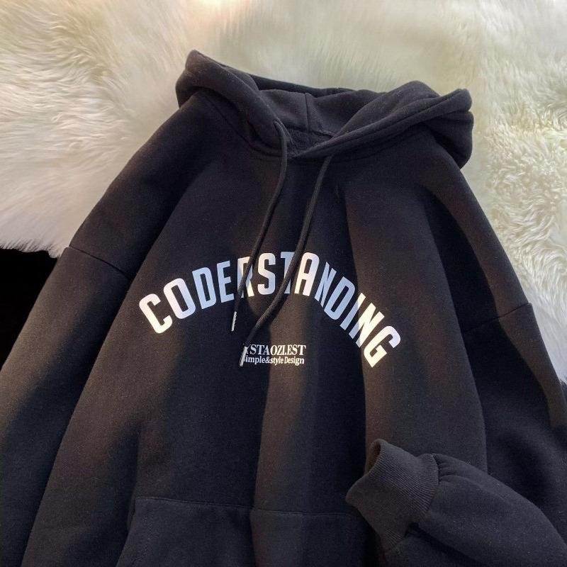 Худи в корейском стиле, размер M-8XL, свободного кроя, большого размера, с капюшоном, простой принт с буквами, нейтральный стиль, подходит для мужчин и женщин. S
Худи в корейском стиле, размер M-8XL, свободного кроя, большого размера, с капюшоном, простой принт с буквами, нейтральный стиль, подходит для мужчин и женщин. S