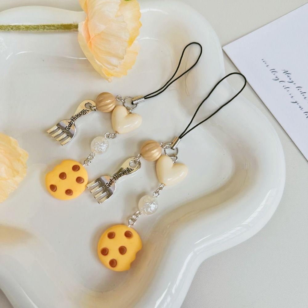 Cookie Pendant Strawberry Cake Phone Strap Ornament Girl Phone Charms Strap Cool Girl style 5
Cookie Pendant Strawberry Cake Phone Strap Ornament Girl Phone Charms Strap Cool Girl style 5