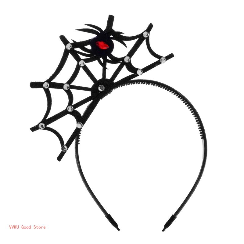 for Creative Web Hair Hoop Photoshoot Hair Holder Halloween Party Headwear for Children Adult Unisex
for Creative Web Hair Hoop Photoshoot Hair Holder Halloween Party Headwear for Children Adult Unisex