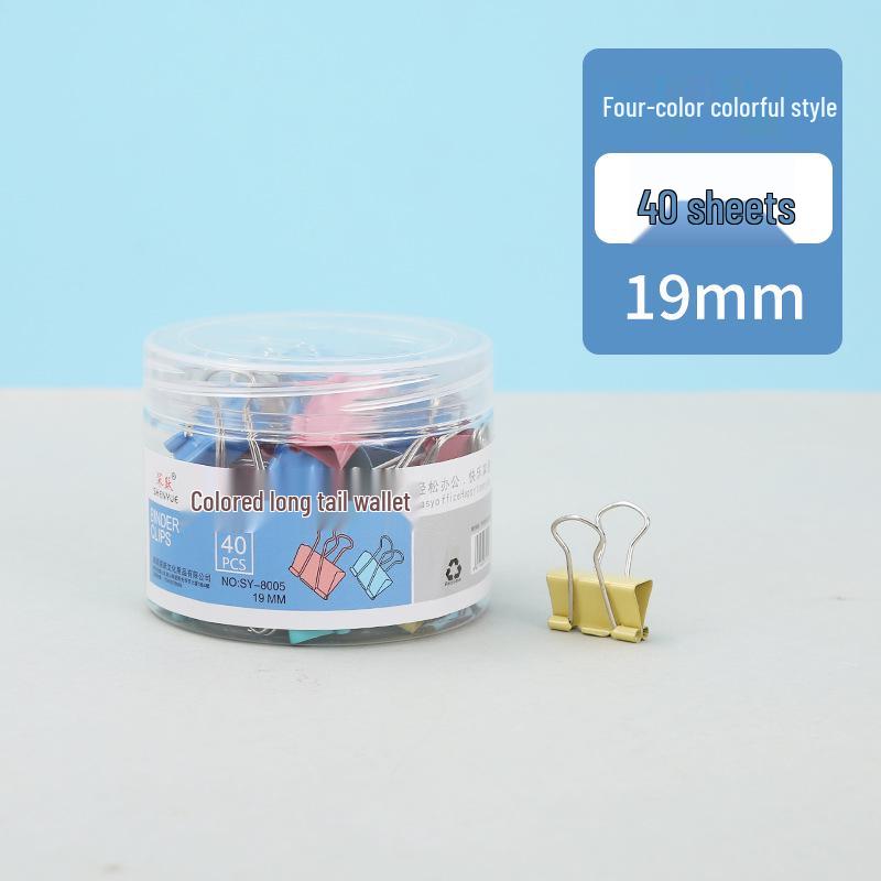 Colored Metal Office Clips for Stationery and Paper Storage Colorful
Colored Metal Office Clips for Stationery and Paper Storage Colorful