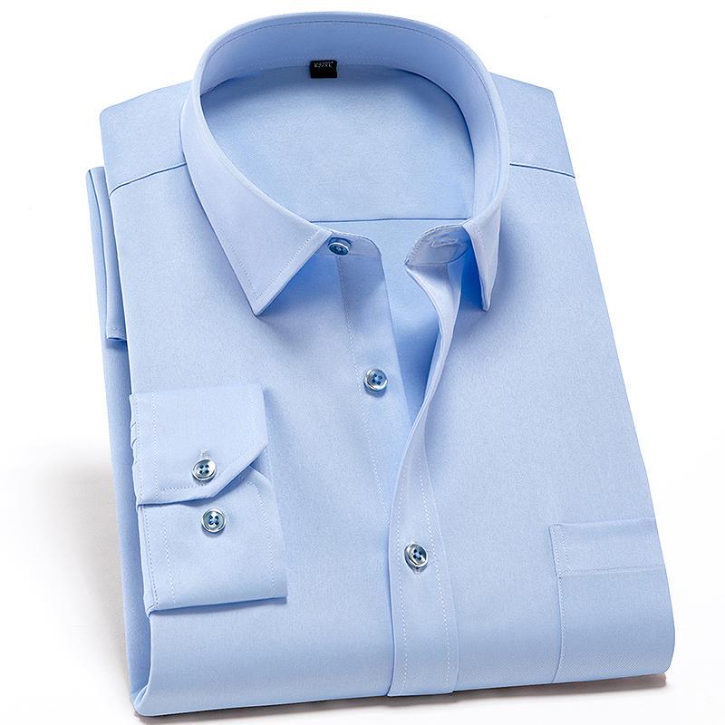 Soft Stretch Long Sleeve Solid Social Men s Work Shirt with Chest Pocket 3XL
Soft Stretch Long Sleeve Solid Social Men s Work Shirt with Chest Pocket 3XL
