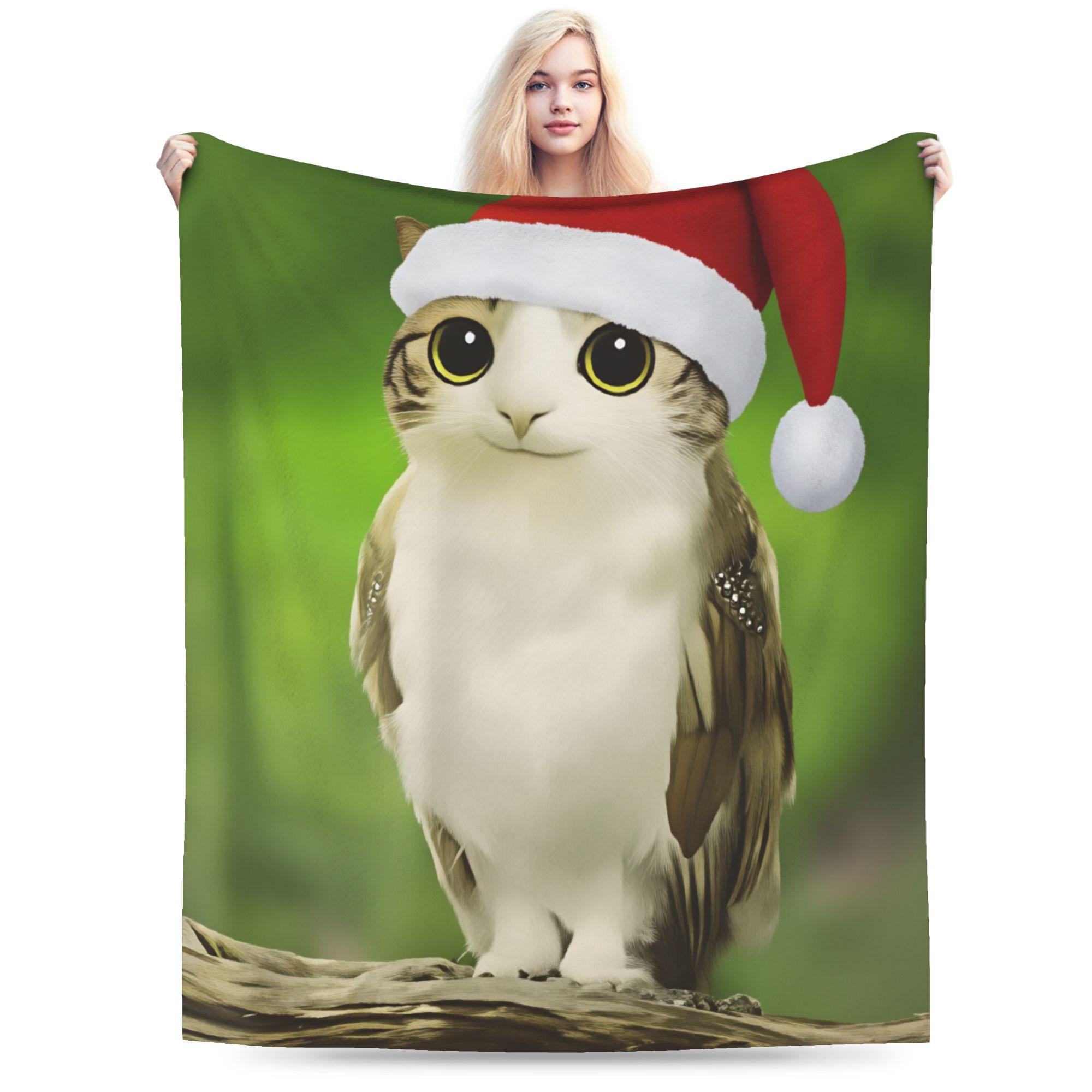Meowl Meme Fleece Throw Blankets Cat Owl Brainrot 90s Blankets for Home Couch Soft Bed Rug 75x90cm
Meowl Meme Fleece Throw Blankets Cat Owl Brainrot 90s Blankets for Home Couch Soft Bed Rug 75x90cm