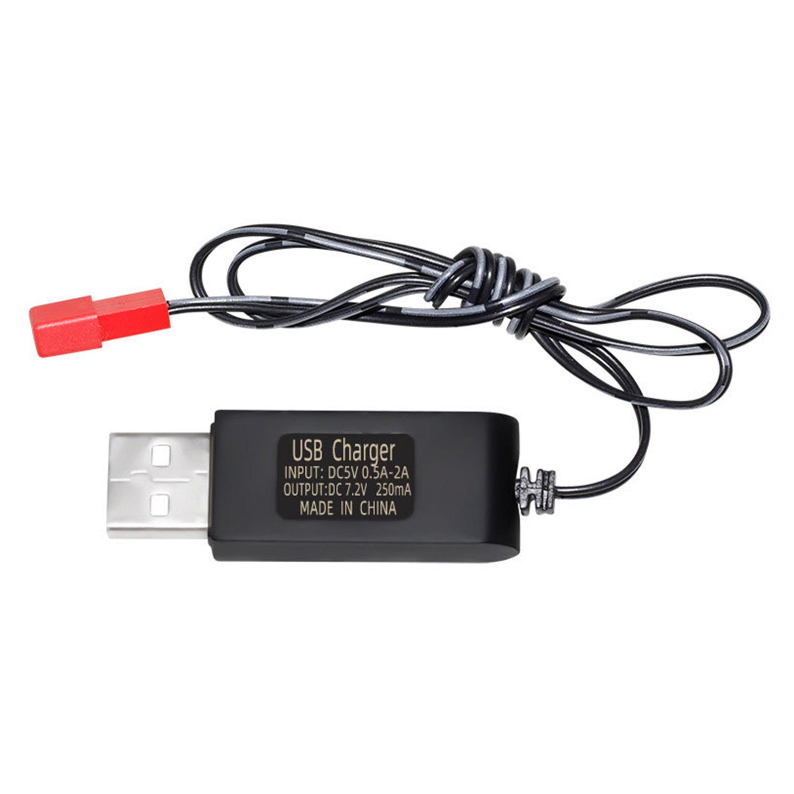 Charge for RemoteControl Toy 3.6V 4.8V 6V 7.2V Lipo Battery USB Charge Cable with SM2P/JST/KETPlug
Charge for RemoteControl Toy 3.6V 4.8V 6V 7.2V Lipo Battery USB Charge Cable with SM2P/JST/KETPlug