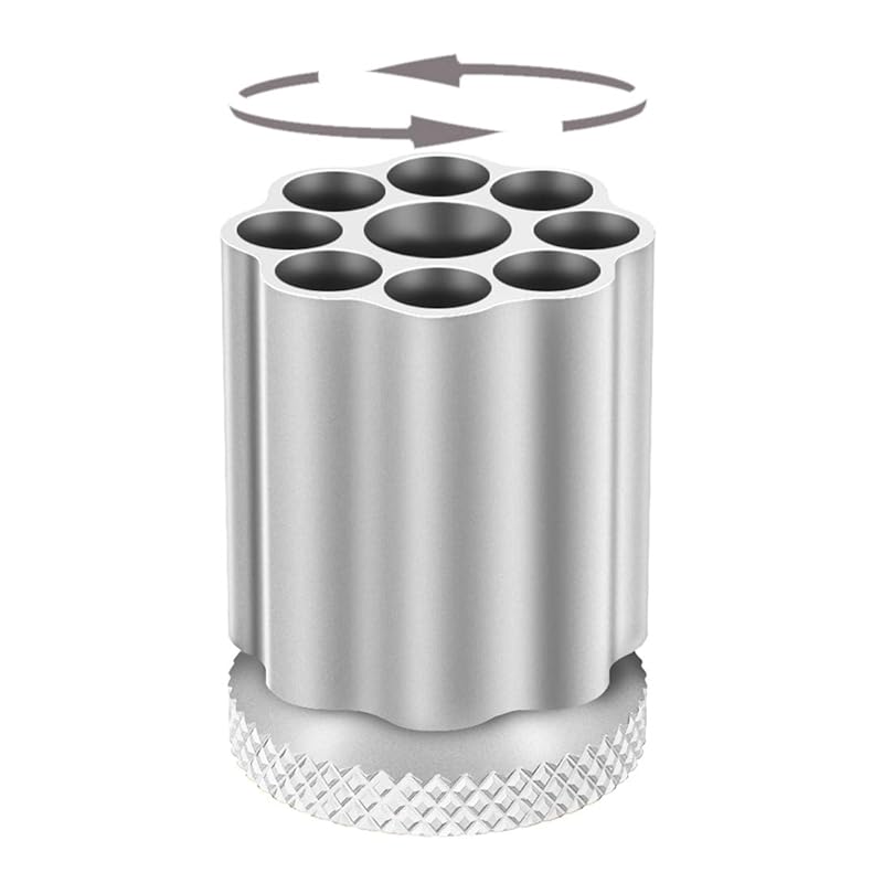 fast rotating pencil case, pen holder, pen holder, pen holder, paperweight Silver/Black Office Supplies and Desk Storage (silver)
fast rotating pencil case, pen holder, pen holder, pen holder, paperweight Silver/Black Office Supplies and Desk Storage (silver)