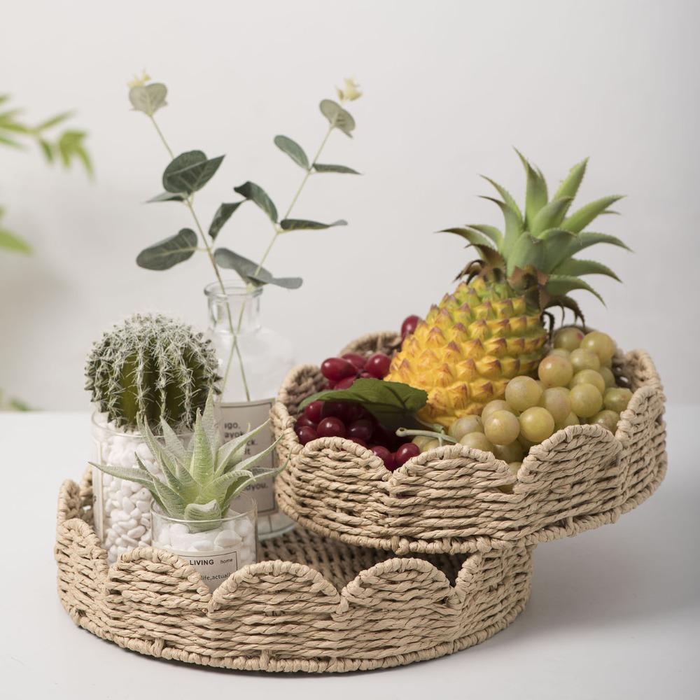 Decorative Hand Woven Basket Handmade Multipurpose Storage Basket Table Decor Style A
Decorative Hand Woven Basket Handmade Multipurpose Storage Basket Table Decor Style A