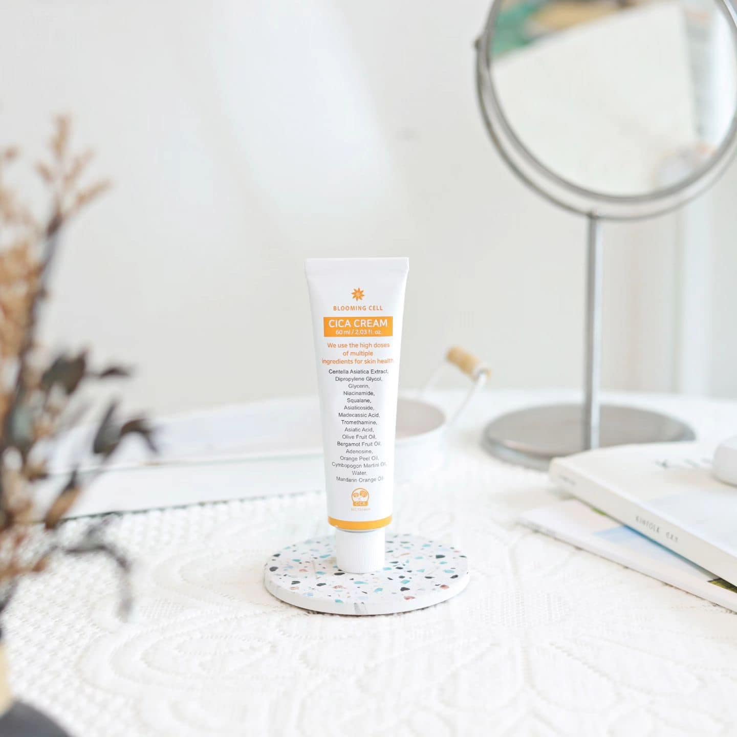 BLOOMING CELL Cica Cream 60мл, Успокаивающий, Увлажняющий, Kbeauty, Корейская косметика, пробник
BLOOMING CELL Cica Cream 60мл, Успокаивающий, Увлажняющий, Kbeauty, Корейская косметика, пробник