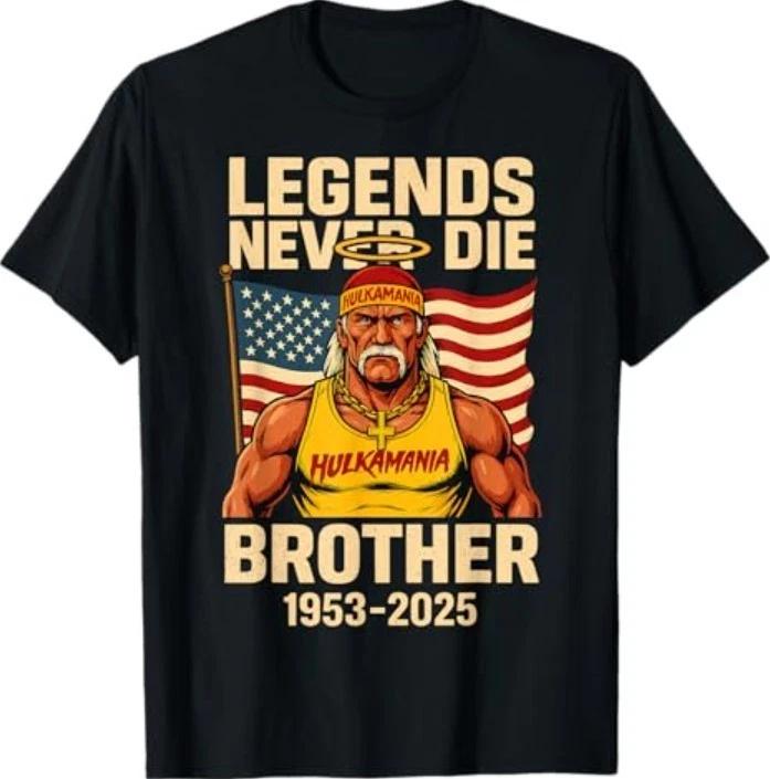 Legends Never Die Brother 1953-2025 Hulkamania in Memory T-Shirt L
Legends Never Die Brother 1953-2025 Hulkamania in Memory T-Shirt L