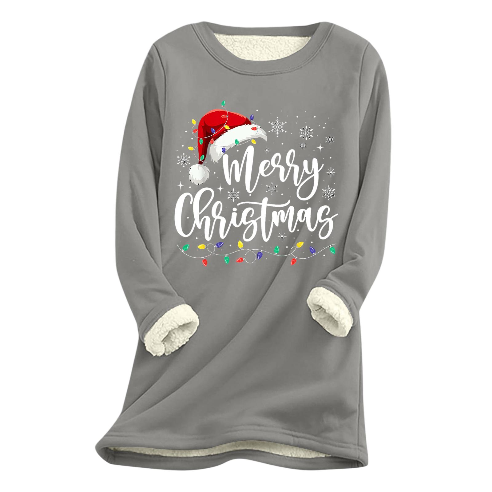 Женский рождественский принт, толстый плюшевый, из овечьей шерсти, теплый длинный топ M
Женский рождественский принт, толстый плюшевый, из овечьей шерсти, теплый длинный топ M